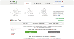 Desktop Screenshot of jordan.visahq.com
