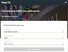Tablet Screenshot of jordan.visahq.com