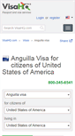 Mobile Screenshot of anguilla.visahq.com