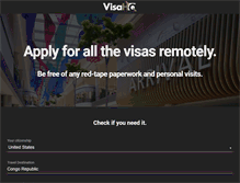 Tablet Screenshot of congo-republic.visahq.com