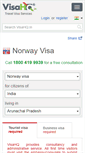 Mobile Screenshot of norway.visahq.in