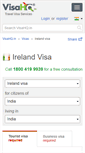 Mobile Screenshot of ireland.visahq.in