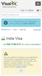 Mobile Screenshot of india.visahq.co.uk