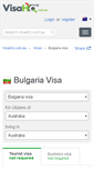 Mobile Screenshot of bulgaria.visahq.com.au