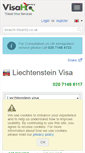 Mobile Screenshot of liechtenstein.visahq.co.uk