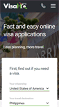 Mobile Screenshot of philippines.visahq.com