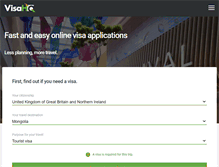 Tablet Screenshot of mongolia.visahq.co.uk