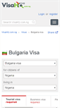 Mobile Screenshot of bulgaria.visahq.com.ng