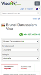 Mobile Screenshot of brunei-darussalam.visahq.com.au