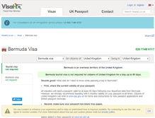Tablet Screenshot of bermuda.visahq.co.uk
