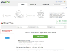 Tablet Screenshot of oman.visahq.in