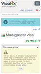 Mobile Screenshot of madagascar.visahq.co.uk