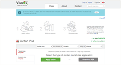 Desktop Screenshot of jordan.visahq.ca
