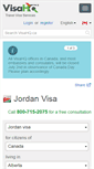 Mobile Screenshot of jordan.visahq.ca