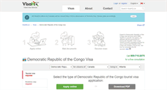 Desktop Screenshot of congo-democratic-republic.visahq.ca