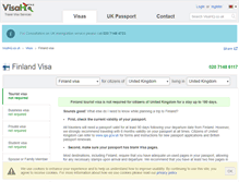 Tablet Screenshot of finland.visahq.co.uk