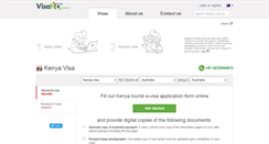 Desktop Screenshot of kenya.visahq.com.au
