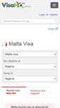 Mobile Screenshot of malta.visahq.com.ng