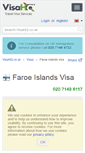 Mobile Screenshot of faroe-islands.visahq.co.uk