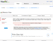 Tablet Screenshot of mexico.visahq.com.ng
