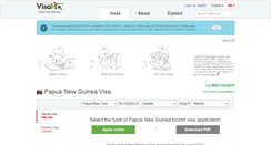 Desktop Screenshot of papua-new-guinea.visahq.ca