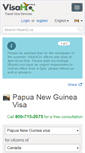Mobile Screenshot of papua-new-guinea.visahq.ca