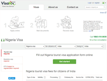 Tablet Screenshot of nigeria.visahq.in