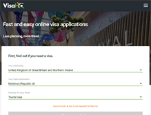 Tablet Screenshot of moldova.visahq.co.uk