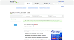 Desktop Screenshot of brunei-darussalam.visahq.com.ng