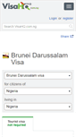 Mobile Screenshot of brunei-darussalam.visahq.com.ng