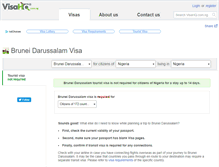 Tablet Screenshot of brunei-darussalam.visahq.com.ng