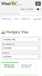 Mobile Screenshot of hungary.visahq.com.au