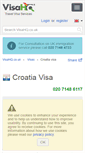 Mobile Screenshot of croatia.visahq.co.uk