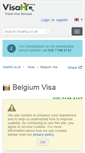 Mobile Screenshot of belgium.visahq.co.uk