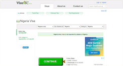Desktop Screenshot of nigeria.visahq.com.ng