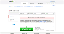 Desktop Screenshot of monaco.visahq.com.ng