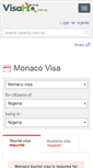 Mobile Screenshot of monaco.visahq.com.ng