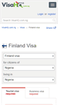 Mobile Screenshot of finland.visahq.com.ng