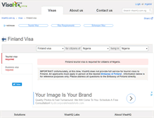 Tablet Screenshot of finland.visahq.com.ng