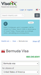 Mobile Screenshot of bermuda.visahq.com