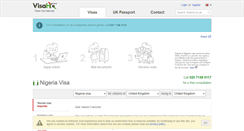 Desktop Screenshot of nigeria.visahq.co.uk