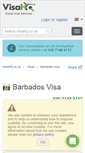 Mobile Screenshot of barbados.visahq.co.uk