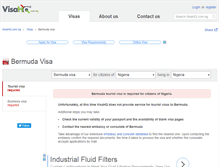 Tablet Screenshot of bermuda.visahq.com.ng