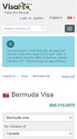 Mobile Screenshot of bermuda.visahq.ca