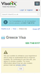 Mobile Screenshot of greece.visahq.co.uk