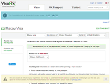 Tablet Screenshot of macau.visahq.co.uk
