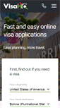 Mobile Screenshot of bolivia.visahq.com