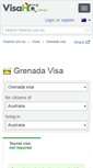 Mobile Screenshot of grenada.visahq.com.au