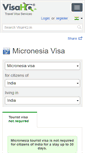 Mobile Screenshot of micronesia.visahq.in