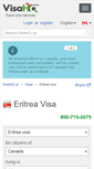 Mobile Screenshot of eritrea.visahq.ca